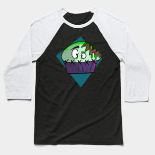 Zombie Cupcake Baseball T-Shirt